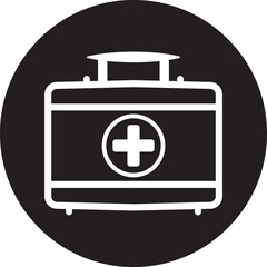 Aid, first, health icon 