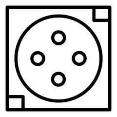 Tumble Dry Icon Style