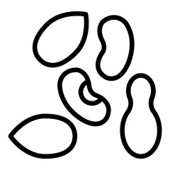 Nutty Cuisine Icon Style