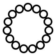 Obraz premium Precious Pet Pearls Icon Style