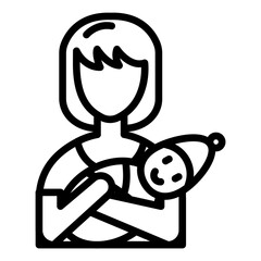 Mother's Warmth Icon Style