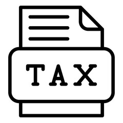Tax Master Icon Style
