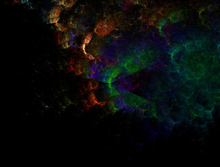 Imaginatory fractal abstract background Image