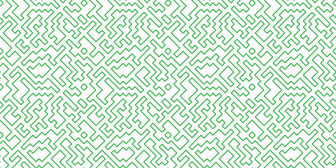 Seamless color pattern of lines creating abstract shapes of different sizes and shapes. Pattern for texture, textiles, banners and simple backgrounds