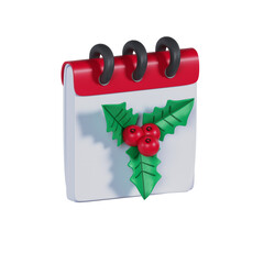 3d christmas calendar