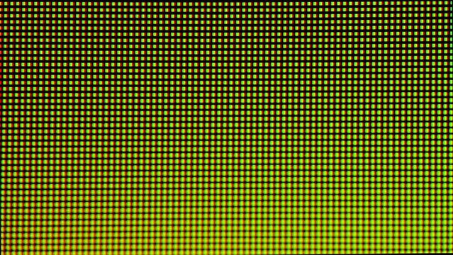 Macro footage of a colorful OLED display. Abstract colorful background.