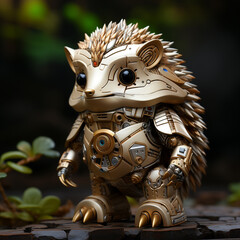 Fototapeta premium 3d Robot hedgehog
