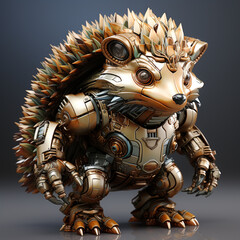 3d Robot hedgehog