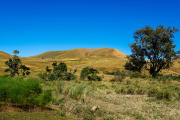 Paysage des Hautes-Terres de Madagascar