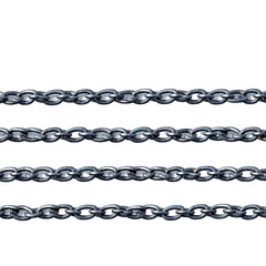 Fototapeta premium Metal chain isolated on white