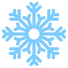 snowflake on white background