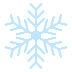 snowflake on white background