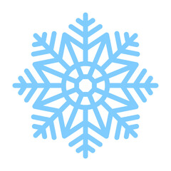snowflake on white background