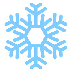 snowflake on white background