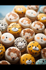 Obraz premium Katzen Cookies