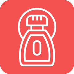 Water Flask Icon Style