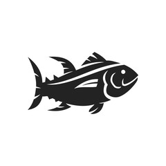 tuna logo template Isolated. Brand Identity. Icon Abstract Vector graphic