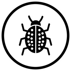 Bug Vector Icon Design Illustration