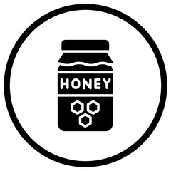 Honey Vector Icon Design Illustration