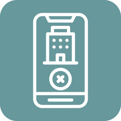 Booking Cancel Icon Style