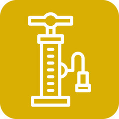Air Pump Icon Style