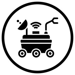 Moonwalker Vector Icon Design Illustration