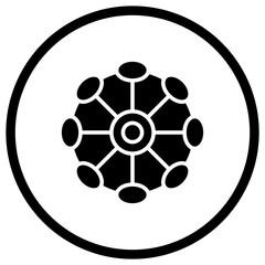 Artificial gravity Vector Icon Design Illustration