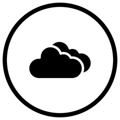Cloud Vector Icon Design Illustration