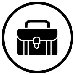 Briefcase Vector Icon Design Illustration