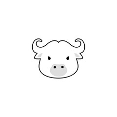 cute coloring book animal heads zentangle