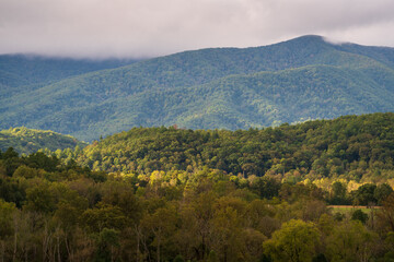 Fototapeta premium The Cades Cove in the Great Smoky Mountains National Park