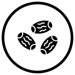 Dates Vector Icon Design Illustration
