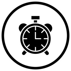 Alarm clock Vector Icon Design Illustration
