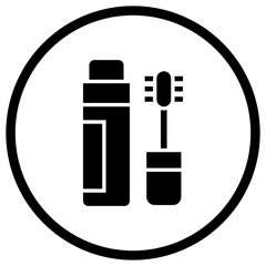 Mascara Vector Icon Design Illustration