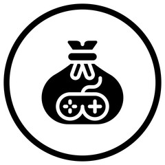 Money bag Vector Icon Design Illustration