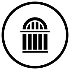 Door Vector Icon Design Illustration