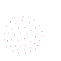 Abstract transparent glitter hand drawn cute scribble