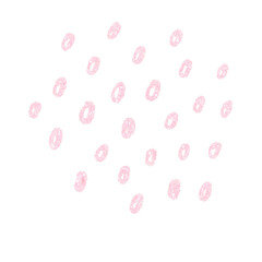 Abstract transparent glitter hand drawn cute scribble