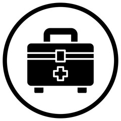 Emergency Kit Vector Icon Design Illustration