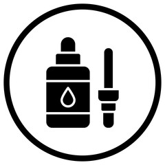 Correction Fluid Vector Icon Design Illustration
