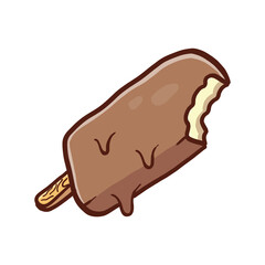 illustration of a chocolate bar