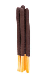 grissini in chocolate isolated