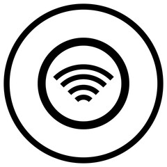 Wifi Vector Icon Design Illustration