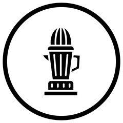 Lemon Squeezer Vector Icon Design Illustration