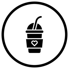 Smoothie Vector Icon Design Illustration