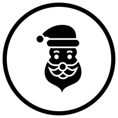 Santa claus Vector Icon Design Illustration