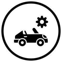 Car Service Vector Icon Design Illustration