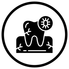 Infection Vector Icon Design Illustration