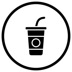 Fruit Juice Vector Icon Design Illustration