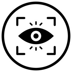 Auto focus Vector Icon Design Illustration